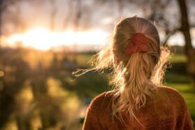 Pixabay - free to use
https://pixabay.com/photos/girl-pony-tail-sunset-hair-model-5819711/
