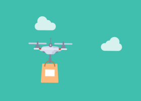 Pixabay - free to use
https://pixabay.com/vectors/drone-delivery-service-online-6819108/